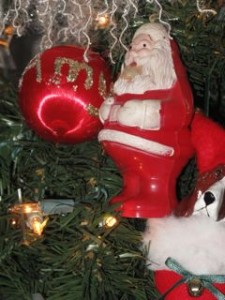 Plastic Santa